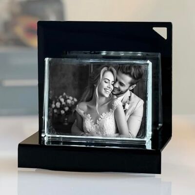 contento Glasfoto vom eigenem Bild personalisiertes Glasfoto als individuelles Geschenk, Maße, 10,5 x 8 x 3 cm (Kristall + Leuchtsockel + Rückwand, M Querformat (10,5x8x3cm) contento Glasfoto vom eigenem Bild personalisiertes Glasfoto als individuelles Geschenk, Maße, 10,5 x 8 x 3 cm (Kristall + Leuchtsockel + Rückwand, M Querformat (10,5x8x3cm)