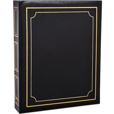 ARPAN Fotoalbum, selbstklebend, Ringbuch, 40 Blatt/80 Seiten, 28,5 x 23 x 5,5 cm, Schwarz ARPAN Fotoalbum, selbstklebend, Ringbuch, 40 Blatt/80 Seiten, 28,5 x 23 x 5,5 cm, Schwarz