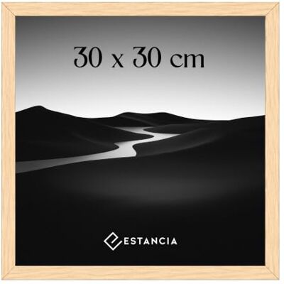 Estancia Bilderrahmen aus Eichen-Kiefernholz, 30x30 cm, mit Bruchsicherem Acrylglas Moderner Holzbilderrahmen, 30 x 30 cm Estancia Bilderrahmen aus Eichen-Kiefernholz, 30x30 cm, mit Bruchsicherem Acrylglas Moderner Holzbilderrahmen, 30 x 30 cm