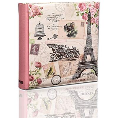 ARPAN Happy Memories Memo Einsteckalbum für 200 Fotos à 10 x 15 cm, Karton, 23 x 4,5 x 23 cm ARPAN Happy Memories Memo Einsteckalbum für 200 Fotos à 10 x 15 cm, Karton, 23 x 4,5 x 23 cm