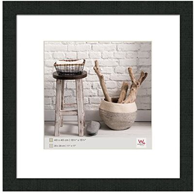 walther design Bilderrahmen schwarz 40 x 40 cm Home Holzrahmen HO440B walther design Bilderrahmen schwarz 40 x 40 cm Home Holzrahmen HO440B