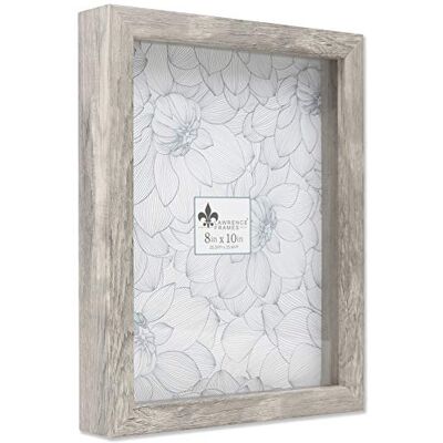 Lawrence Frames Schattenbox - 8x10 Zoll, naturgrau, Polystyrol Lawrence Frames Schattenbox - 8x10 Zoll, naturgrau, Polystyrol