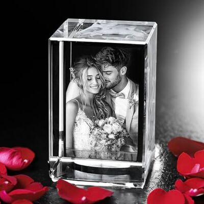 contento 3D Glasfoto dein Foto in Kristallglas Bild mit 3 Personen/Tiere Tolles Geschenk für Geburtstag, Weihnachten, Valentinstag, Hochzeit, personalisiert Größe M hoch contento 3D Glasfoto dein Foto in Kristallglas Bild mit 3 Personen/Tiere Tolles Geschenk für Geburtstag, Weihnachten, Valentinstag, Hochzeit, personalisiert Größe M hoch
