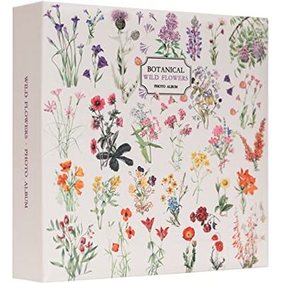 Kokonote Erik 200 Taschen 10x15 Botanische Wildblumen - Fotoalbum Kokonote Erik 200 Taschen 10x15 Botanische Wildblumen - Fotoalbum