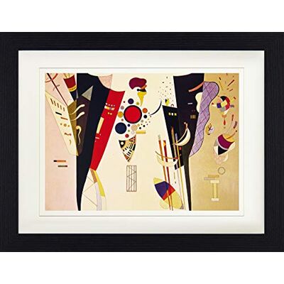 1art1 Wassily Kandinsky Poster Gegenseitiges Abkommen, 1942 Gerahmtes Bild Mit Edlem Passepartout Wand-Bilder Im Bilderrahmen 40x30 cm 1art1 Wassily Kandinsky Poster Gegenseitiges Abkommen, 1942 Gerahmtes Bild Mit Edlem Passepartout Wand-Bilder Im Bilderrahmen 40x30 cm