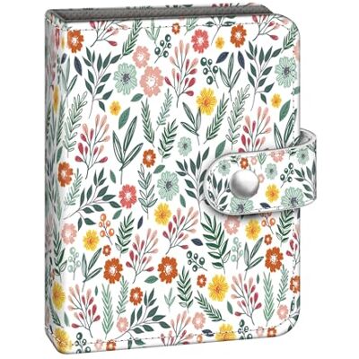 FINTIE Mini Fotoalbum für 2x3 Zoll Filme, Frühlingblume 52 Taschen kleine Alben für Fujifilm Instax Mini Sofortbildkamera/Polaroid Hi-Print Bilder, Kpop Fotokartenhalter Binder FINTIE Mini Fotoalbum für 2x3 Zoll Filme, Frühlingblume 52 Taschen kleine Alben für Fujifilm Instax Mini Sofortbildkamera/Polaroid Hi-Print Bilder, Kpop Fotokartenhalter Binder