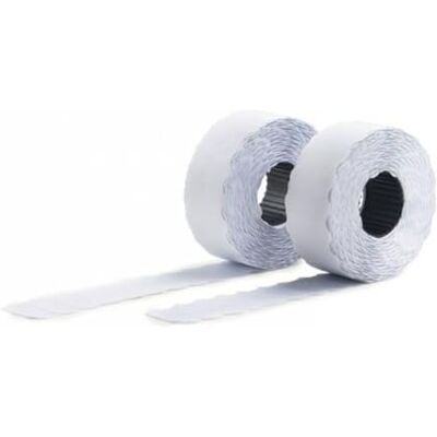 Avery Zweckform PLP1626 Etikettenrolle, 2-zeilig permanent haftend, 16 x 26 mm, 10 Rollen/12000 Stück, weiß Avery Zweckform PLP1626 Etikettenrolle, 2-zeilig permanent haftend, 16 x 26 mm, 10 Rollen/12000 Stück, weiß