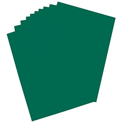 folia 65432 Plakatkarton, ca. 48 x 68 cm, 10 Bögen, 380 g/qm, einseitig dunkelgrün gefärbt ideal zum Basteln oder Erstellen von Plakaten und Anzeigen folia 65432 Plakatkarton, ca. 48 x 68 cm, 10 Bögen, 380 g/qm, einseitig dunkelgrün gefärbt ideal zum Basteln oder Erstellen von Plakaten und Anzeigen