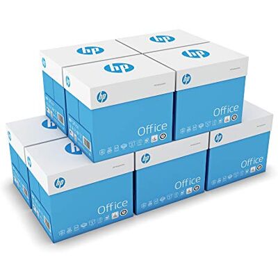 HP Office Multifunktionspapier 80 g/m², A4, Weiß, 10 Stück, 50 Packungen à 500 Blatt, 25.000 Blatt HP Office Multifunktionspapier 80 g/m², A4, Weiß, 10 Stück, 50 Packungen à 500 Blatt, 25.000 Blatt