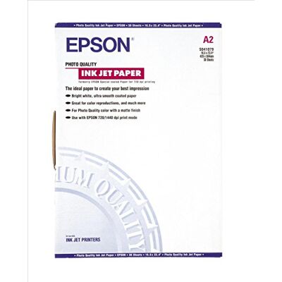 Epson C13S041079 Photo papier inkjet 102g/m2 A2 30 Blatt Pack Epson C13S041079 Photo papier inkjet 102g/m2 A2 30 Blatt Pack