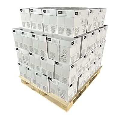 Amazon Druckerpapier, DIN A4, 80 g/m², Palette, 60 Kartons, 300 Packungen, 150,000 Blatt, Weiß Amazon Druckerpapier, DIN A4, 80 g/m², Palette, 60 Kartons, 300 Packungen, 150,000 Blatt, Weiß