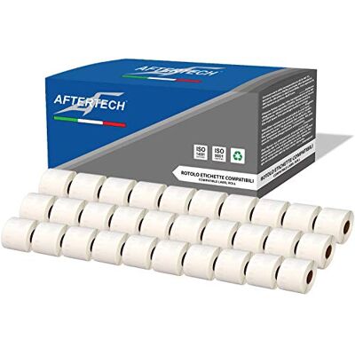 AFTERTECH 30 x 99014 54 x 101 mm kompatible Klebeetiketten (220 Etiketten/Rolle = 6600 insgesamt) für Dymo LabelWriter Seiko SLP Etikettiermaschinen S0722436 30x99014 AFTERTECH 30 x 99014 54 x 101 mm kompatible Klebeetiketten (220 Etiketten/Rolle = 6600 insgesamt) für Dymo LabelWriter Seiko SLP Etikettiermaschinen S0722436 30x99014