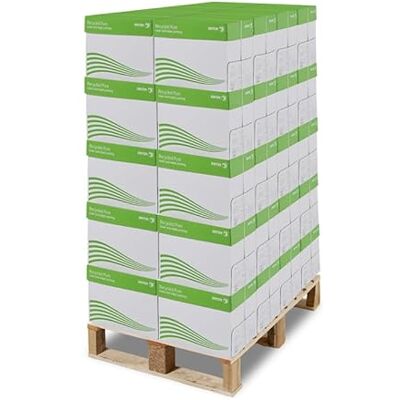 Xerox Recycled Pure, Papier Weiß CIE110, A4 80 g/m² Kopierpapier für Laserdrucker und Kopierer aus 100% Altpapier 48 Kartons, 240 Pakete, 120.000 Blatt Xerox Recycled Pure, Papier Weiß CIE110, A4 80 g/m² Kopierpapier für Laserdrucker und Kopierer aus 100% Altpapier 48 Kartons, 240 Pakete, 120.000 Blatt