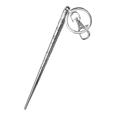 Harry Potter Pewter Key Ring: Hermione's Wand Harry Potter Pewter Key Ring: Hermione's Wand
