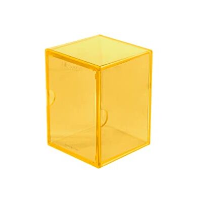 Ultra Pro UP Eclipse 2-Piece Deck Box: Lemon Yellow Ultra Pro UP Eclipse 2-Piece Deck Box: Lemon Yellow