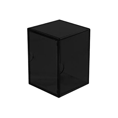Ultra Pro UP Eclipse 2-Piece Deck Box: Jet Black Ultra Pro UP Eclipse 2-Piece Deck Box: Jet Black