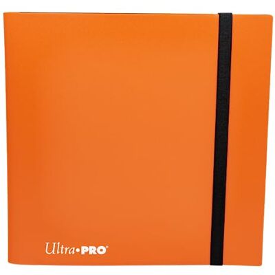 Ultra Pro UP 12-Pocket Eclipse PRO-Binder Pumpkin Orange Ultra Pro UP 12-Pocket Eclipse PRO-Binder Pumpkin Orange