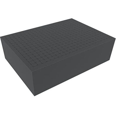 Feldherr 360 mm x 260 mm x 100 mm Rasterschaumstoffeinlage/Würfelschaumstoff Rasterweite 15 mm Feldherr 360 mm x 260 mm x 100 mm Rasterschaumstoffeinlage/Würfelschaumstoff Rasterweite 15 mm
