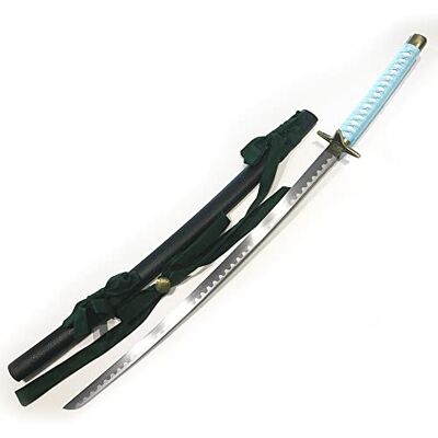 Generic Anime Katana Bleach von Hitsugaya Toshirou Hyorinmaru Cosplay Schwert, 440er Edelstahl, Blau Generic Anime Katana Bleach von Hitsugaya Toshirou Hyorinmaru Cosplay Schwert, 440er Edelstahl, Blau