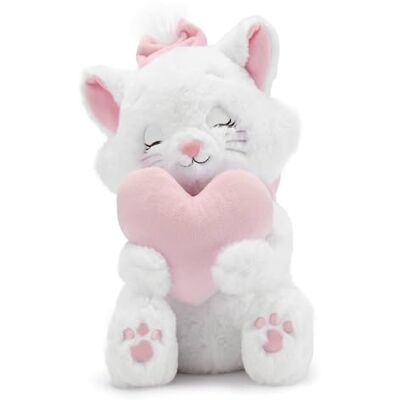 Disney Official Aristocats Marie mit Herz Mittelgroßes Kuscheltier 30 cm Plüsch-Katze Dakko Kollektion Ab der Geburt geeignet Ab 0 Jahren Disney Official Aristocats Marie mit Herz Mittelgroßes Kuscheltier 30 cm Plüsch-Katze Dakko Kollektion Ab der Geburt geeignet Ab 0 Jahren