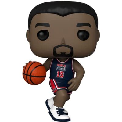 Funko Pop! Jumbo: USA Basketball Magic Johnson (1992 Team USA Navy Uni) (Special Edition) #125 Vinyl Figure (10"), Blau Funko Pop! Jumbo: USA Basketball Magic Johnson (1992 Team USA Navy Uni) (Special Edition) #125 Vinyl Figure (10"), Blau
