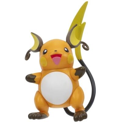 Pokémon Battle Figure Pack 5cm Figure Raichu Yellow/orange Official Pokemon playset for Children 4+ Years Pokémon Battle Figure Pack 5cm Figure Raichu Yellow/orange Official Pokemon playset for Children 4+ Years