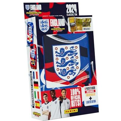 Panini England Adrenalyn XL 2024 Official Tournament Edition Trading Cards Classic Tin Panini England Adrenalyn XL 2024 Official Tournament Edition Trading Cards Classic Tin