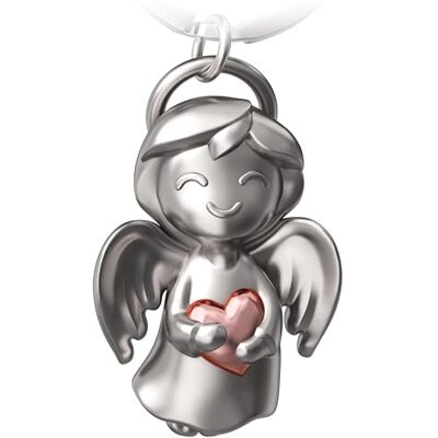FABACH Schutzengel Schlüsselanhänger Shiny mit Herz Engel Glücksbringer Schlüsselanhänger Liebe Geschenk Schutzengel Glücksbringer Engel mit Herz als Geschenkidee für Freundin FABACH Schutzengel Schlüsselanhänger Shiny mit Herz Engel Glücksbringer Schlüsselanhänger Liebe Geschenk Schutzengel Glücksbringer Engel mit Herz als Geschenkidee für Freundin