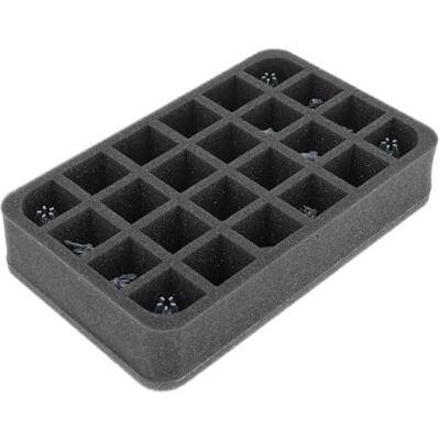 Feldherr Schaumstoffeinlage kompatibel mit Legions Imperialis 24 Fächer Bis zu 24 Miniaturen von Legions Imperialis sicher aufbewahren und transportieren HS055A046 Feldherr Schaumstoffeinlage kompatibel mit Legions Imperialis 24 Fächer Bis zu 24 Miniaturen von Legions Imperialis sicher aufbewahren und transportieren HS055A046