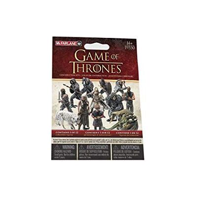 McFarlane Game of Thrones Blind Bag Series 1 Random Selection Sammelfigur 5 cm Für Fans von Game Of Thrones 1 Stück Ab 8 Jahren McFarlane Game of Thrones Blind Bag Series 1 Random Selection Sammelfigur 5 cm Für Fans von Game Of Thrones 1 Stück Ab 8 Jahren