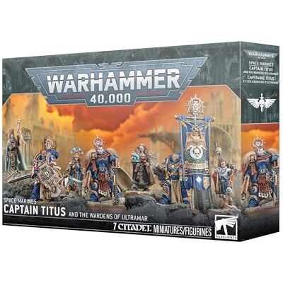 Games Workshop Warhammer 40.000 Space Marines Ultramarines: Captain Titus & The Wardens of Ultramar Games Workshop Warhammer 40.000 Space Marines Ultramarines: Captain Titus & The Wardens of Ultramar