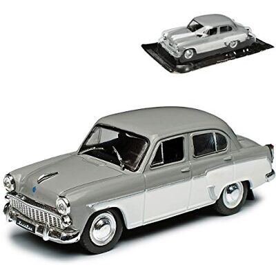 Ixo Moskwitsch 407 Limousine Grau Weiss 1958-1963 1/43 Modellcarsonline Modell Auto Ixo Moskwitsch 407 Limousine Grau Weiss 1958-1963 1/43 Modellcarsonline Modell Auto