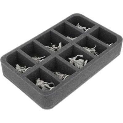 Feldherr HS050A155 Schaumstoffeinlage kompatibel mit Kingdom Death: Monster 10 Miniaturen Feldherr HS050A155 Schaumstoffeinlage kompatibel mit Kingdom Death: Monster 10 Miniaturen