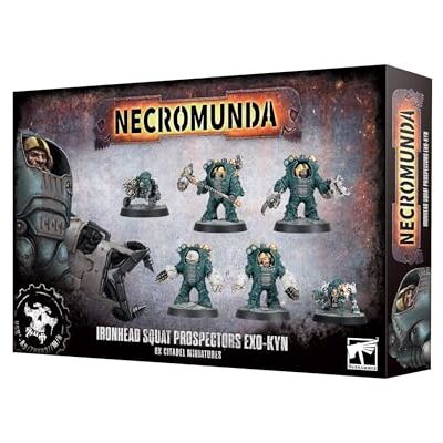 Games Workshop Warhammer Necromunda: Squats Prospectors Exo-Kyn (Ironhead Squats) Games Workshop Warhammer Necromunda: Squats Prospectors Exo-Kyn (Ironhead Squats)