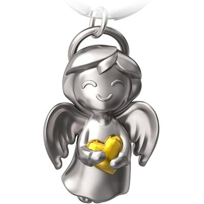 FABACH Schutzengel Schlüsselanhänger Shiny mit Herz Engel Glücksbringer Schlüsselanhänger Liebe Geschenk Schutzengel Glücksbringer Engel mit Herz als Geschenkidee für Freundin FABACH Schutzengel Schlüsselanhänger Shiny mit Herz Engel Glücksbringer Schlüsselanhänger Liebe Geschenk Schutzengel Glücksbringer Engel mit Herz als Geschenkidee für Freundin