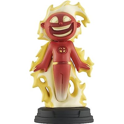 Select Marvel Animated Style Human Torch Statue Select Marvel Animated Style Human Torch Statue
