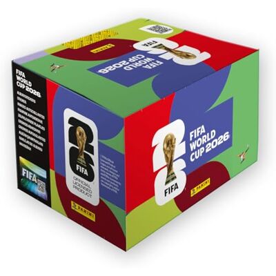 Panini Offizielle FIFA World Cup 2026™ Stickerkollektion (Box mit 100 Tüten) Panini Offizielle FIFA World Cup 2026™ Stickerkollektion (Box mit 100 Tüten)