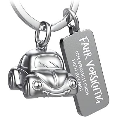 FABACH Auto Schlüsselanhänger Car mit Gravur Schutzengel Schlüsselanhänger Engel für Autofahrer Geschenk Glücksbringer Fahr vorsichtig Auto Geschenke Fahr vorsichtig, ich brauch dich FABACH Auto Schlüsselanhänger Car mit Gravur Schutzengel Schlüsselanhänger Engel für Autofahrer Geschenk Glücksbringer Fahr vorsichtig Auto Geschenke Fahr vorsichtig, ich brauch dich