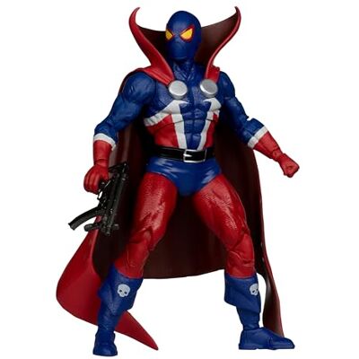 McFarlane Spawn Page Punchers Action Figure Spawn 1977 Red and Blue (Chase) Red Platinum Edition 18 cm McFarlane Spawn Page Punchers Action Figure Spawn 1977 Red and Blue (Chase) Red Platinum Edition 18 cm