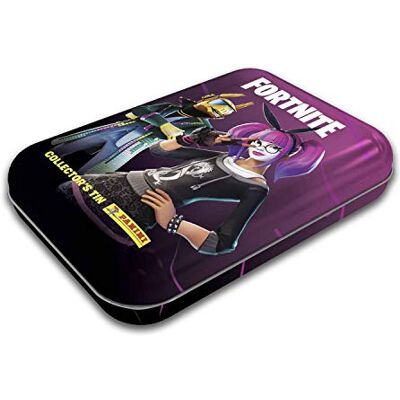 Panini Fortnite Reloaded Trading Card Collection Pocket Tin Panini Fortnite Reloaded Trading Card Collection Pocket Tin