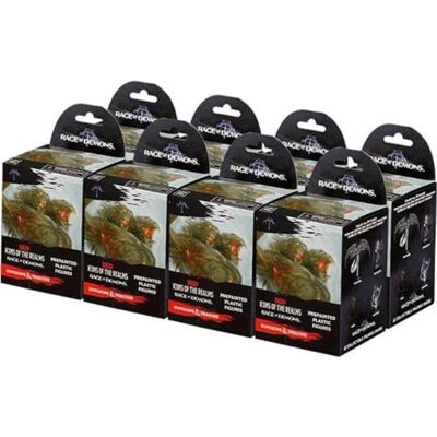 WizKids D&D Icons of The Realms: Rage of Demons Booster Brick (8) DnD Miniaturen Halloween WizKids D&D Icons of The Realms: Rage of Demons Booster Brick (8) DnD Miniaturen Halloween