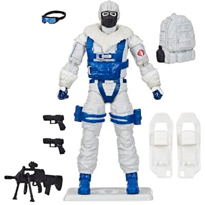 G.I. Joe Classified Series Retro Cardback Snow Serpent, Collectible 6 Inch Action Figure with 8 Accessories G.I. Joe Classified Series Retro Cardback Snow Serpent, Collectible 6 Inch Action Figure with 8 Accessories