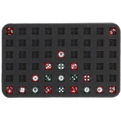 Feldherr HS025A004 Schaumstoffeinlage kompatibel mit Blood Bowl 54 Fächer Feldherr HS025A004 Schaumstoffeinlage kompatibel mit Blood Bowl 54 Fächer