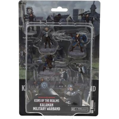 WizKids D&D Icons of The Realms Kalaman Military Warband Miniatur WizKids D&D Icons of The Realms Kalaman Military Warband Miniatur