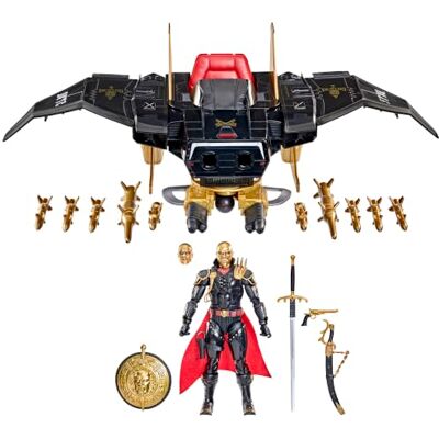 G.I. Joe Classified Series #203, Destro & Iron Grenadier Despoiler, Action-Figur (15 cm) und Fahrzeug zum Sammeln G.I. Joe Classified Series #203, Destro & Iron Grenadier Despoiler, Action-Figur (15 cm) und Fahrzeug zum Sammeln