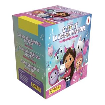 Panini Gabby’s Dollhouse Glücksmomente Stickerkollektion (Box mit 50 Tüten) Panini Gabby’s Dollhouse Glücksmomente Stickerkollektion (Box mit 50 Tüten)