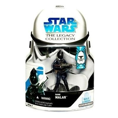 Star Wars Legacy Collection Wave 1 Bane Malar First Day of Issue Action Figure Star Wars Legacy Collection Wave 1 Bane Malar First Day of Issue Action Figure