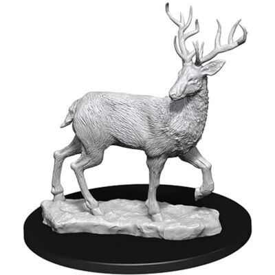 NECA Dungeons & Dragons Wizkids: Deep Cuts Unpainted Miniatures: Stag NECA Dungeons & Dragons Wizkids: Deep Cuts Unpainted Miniatures: Stag