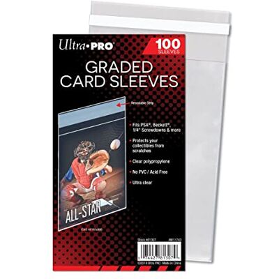 Ultra Pro Graded Card Sleeves wiederverschließbar Ultra Pro Graded Card Sleeves wiederverschließbar