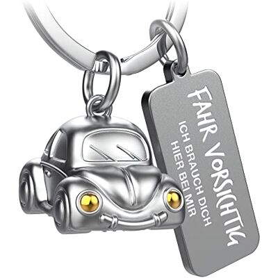 FABACH Auto Schlüsselanhänger Car mit Gravur Schutzengel Schlüsselanhänger Engel für Autofahrer Geschenk Glücksbringer Fahr vorsichtig Auto Geschenke Fahr vorsichtig, ich brauch dich FABACH Auto Schlüsselanhänger Car mit Gravur Schutzengel Schlüsselanhänger Engel für Autofahrer Geschenk Glücksbringer Fahr vorsichtig Auto Geschenke Fahr vorsichtig, ich brauch dich
